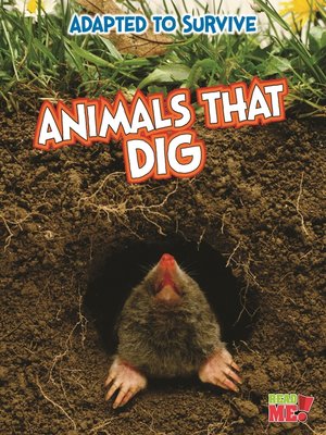 cover image of Animals that Dig
